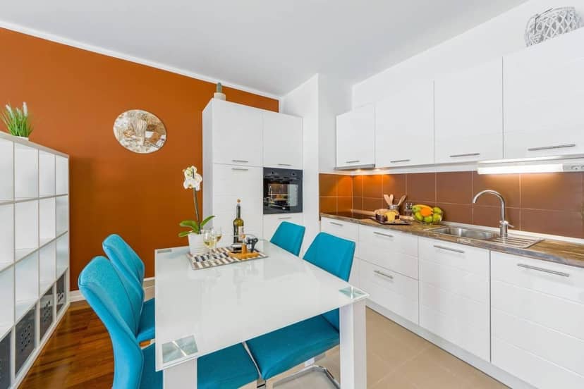 Rovinj Turquoise Studio Apartment — kitchen