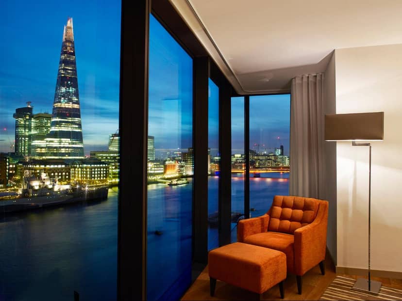 Cheval Three Quays at The Tower of London — hotel room
