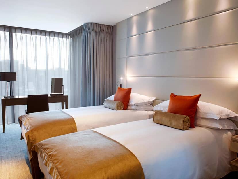 Cheval Three Quays at The Tower of London — hotel room