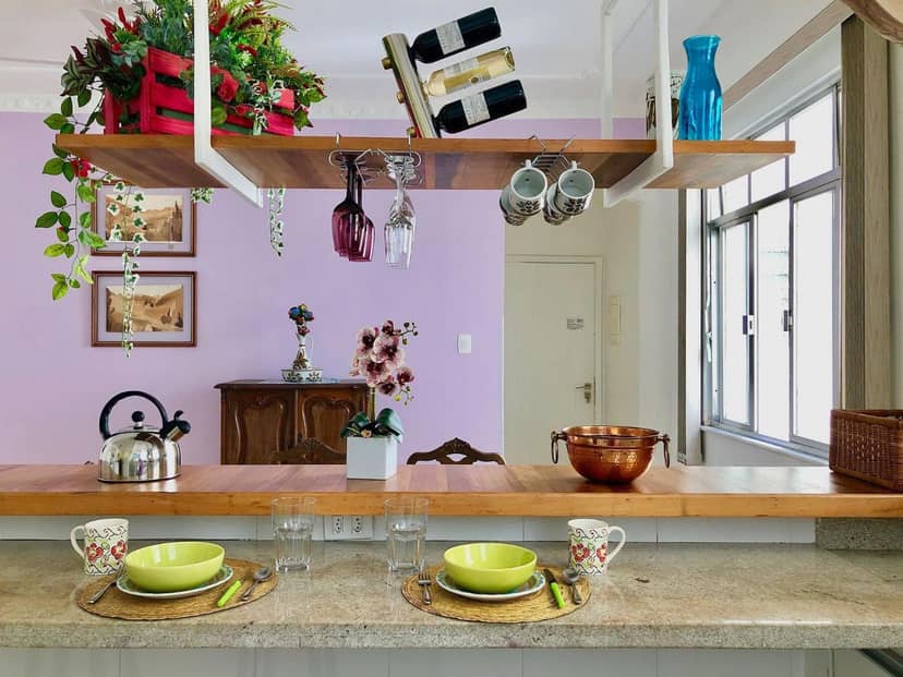 ImoWeMo - Maracanã Ap 52m². 2 Quartos com Garagem — kitchen