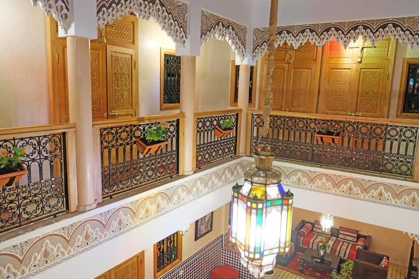 Riad ZANOUBA — balance & terrace