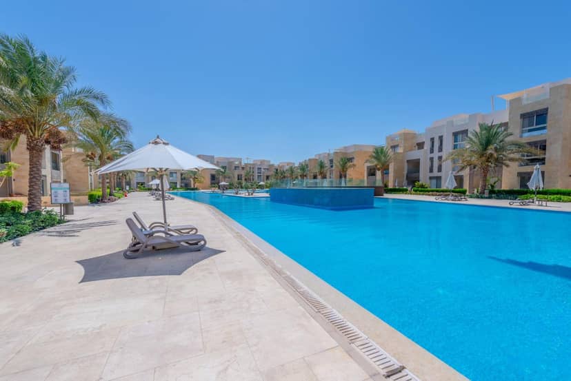 Elegant 2-Bedroom Apartment in Mangroovy, Pool & Beach