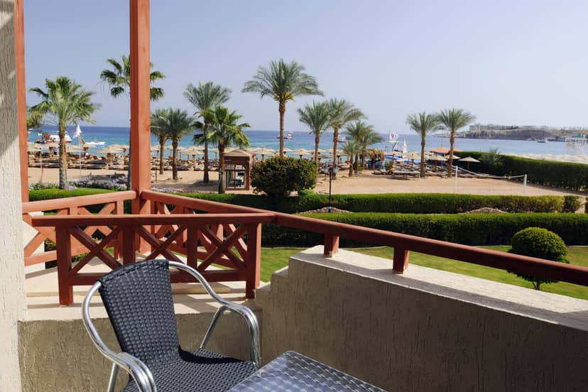 Naama Bay Promenade Beach Resort Managed By Accor — balance & terrace