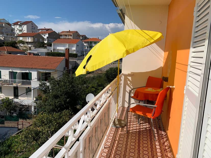 Apartment ELENA 40 m2 with beautiful wide sea views 3 stars — balance & terrace