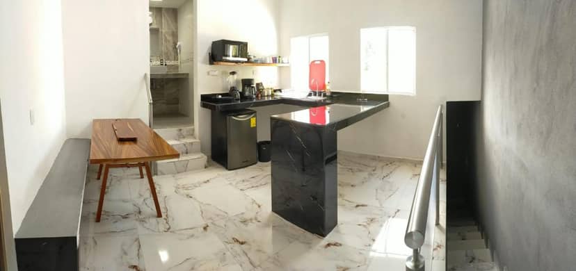 Loft Solimán - Netflix - HBO - Near Market 28 - Downtown — kitchen