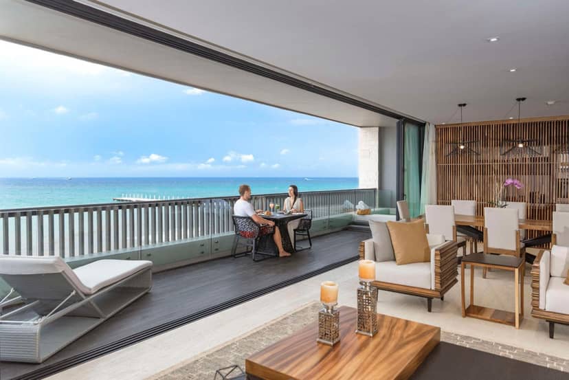Devossion By Live Aqua Playa del Carmen All Inclusive - Adults Only — balance & terrace