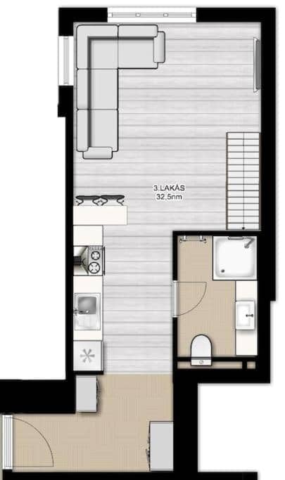 Industrial studio by Danube, Margaret island
