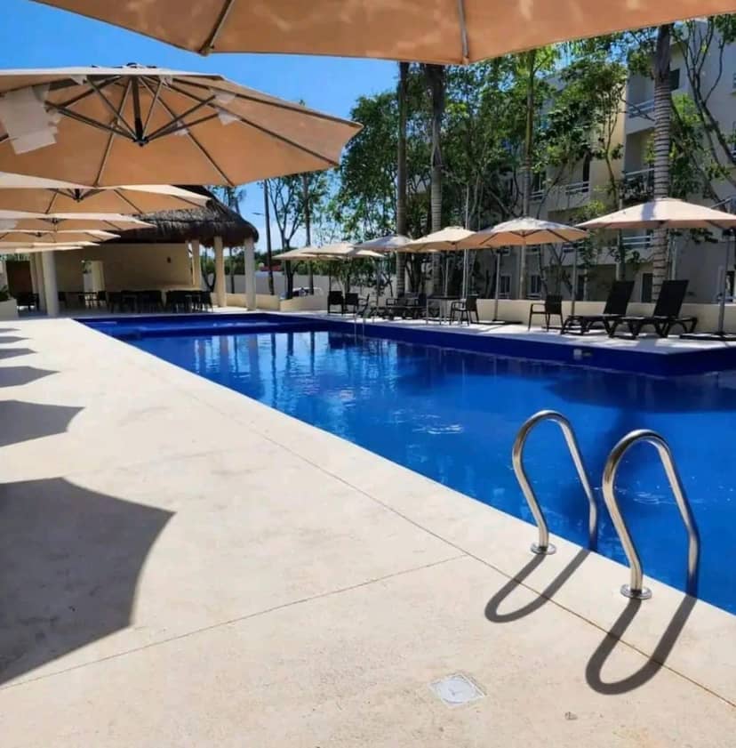 Moderno Departamento Vacacional En Playa — recepcion & lobby