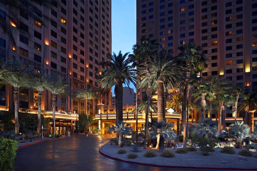 Hilton Grand Vacations Club on the Las Vegas Strip — building