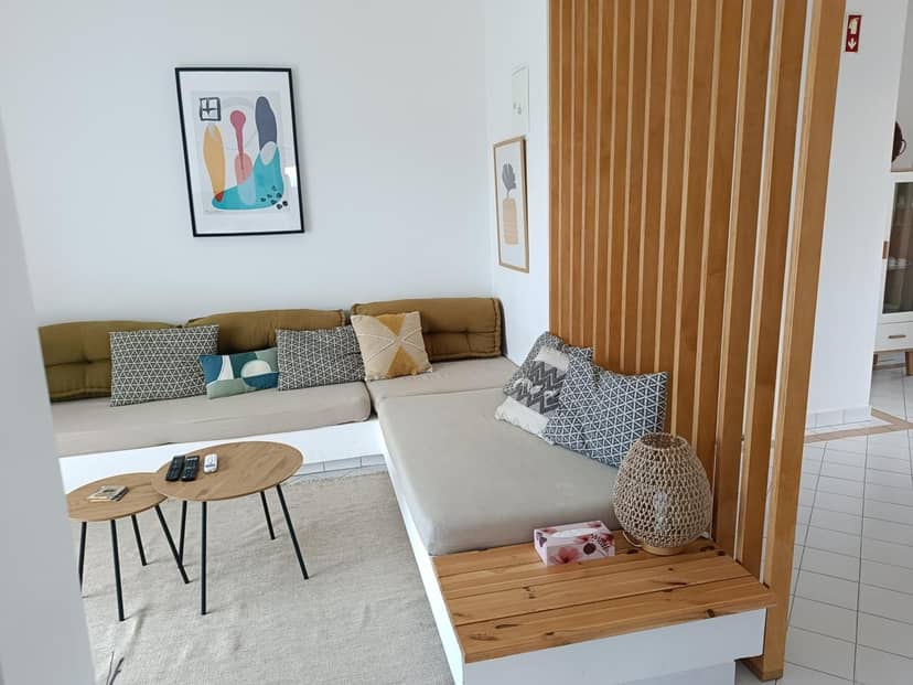Apartamento 90m2 com vista mar - Albufeira — lounge