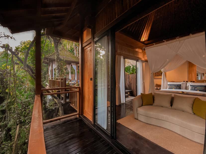 The Sebali Resort — balance & terrace