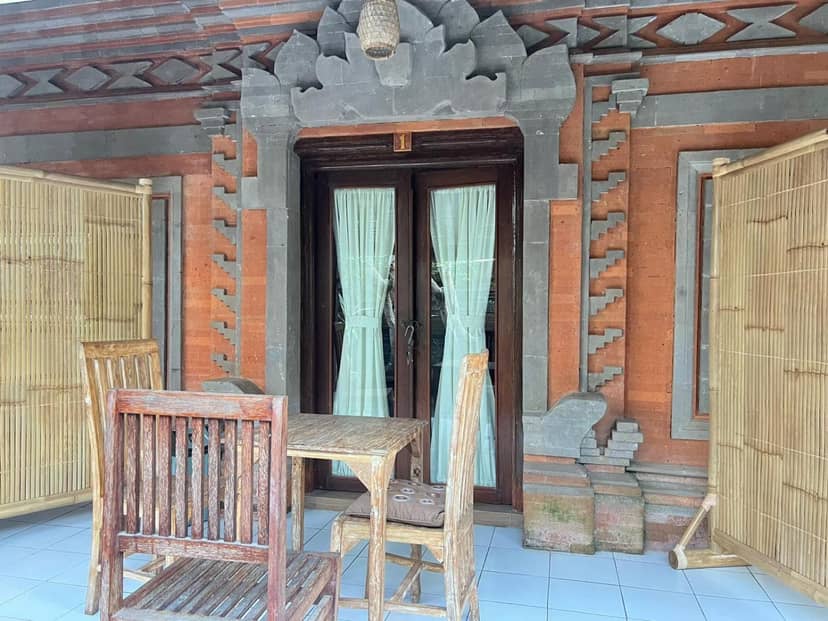 private room in Ubud, pakis kutuh 1 — balance & terrace
