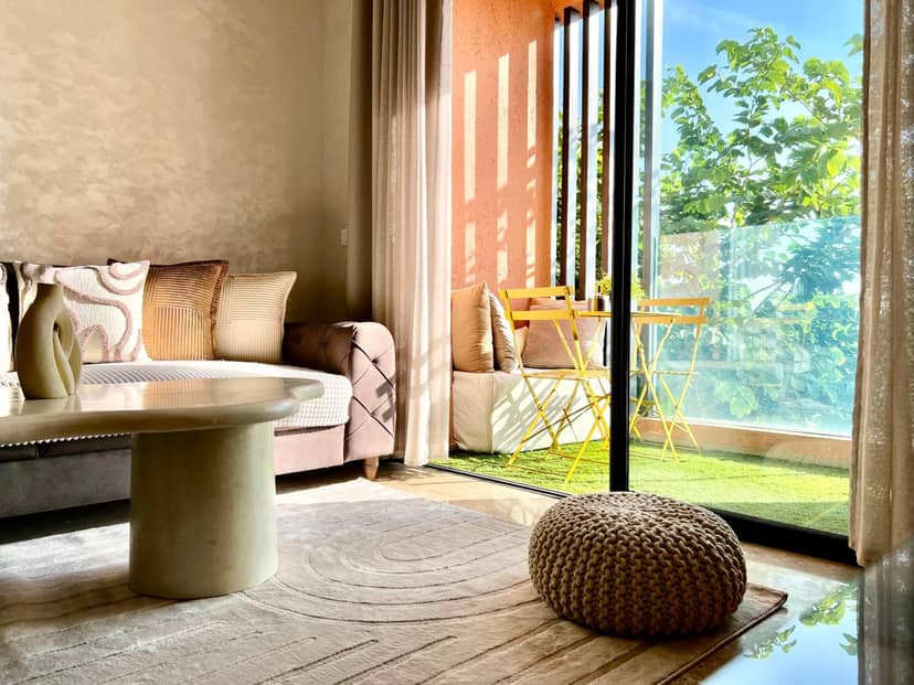 Magnifique appartement Résidence DOMAINE DE NORIA — balance & terrace