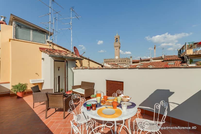 Apartments Florence - Santa Maria Balcony — balance & terrace