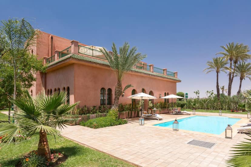 La Palmeraie De L'Atlas — recepcion & lobby