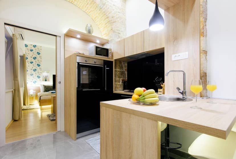 Dalti Center Apartment — kitchen