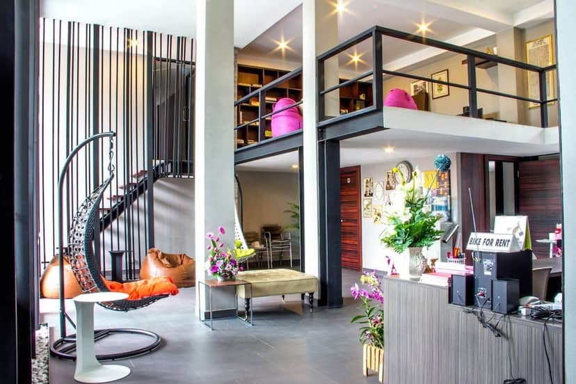 Siwa House — recepcion & lobby