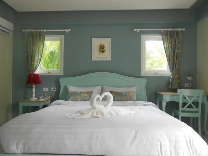 A Little Villa — bedroom