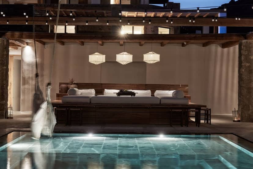 Nomad Mykonos - Small Luxury Hotels of the World — recepcion & lobby