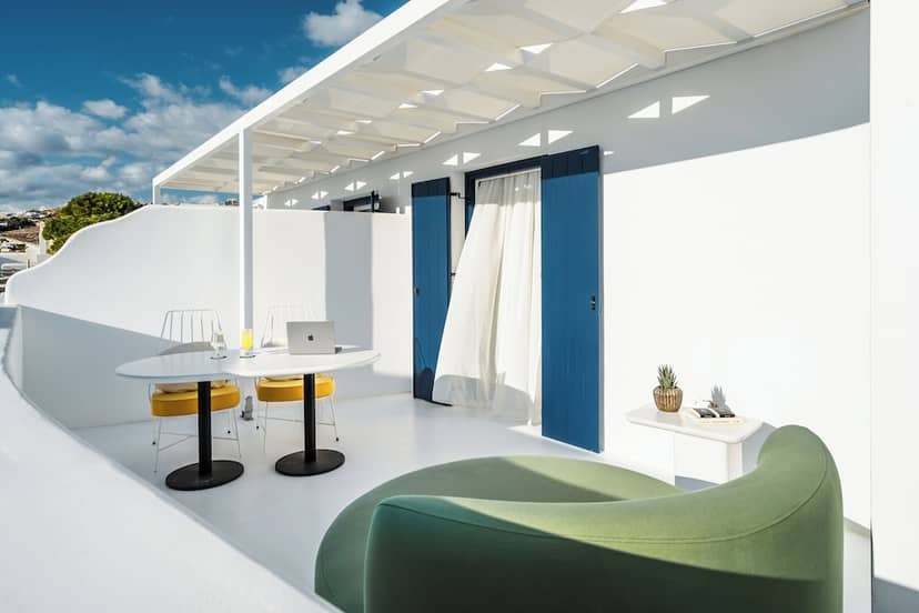 Croco Mykonos — balance & terrace