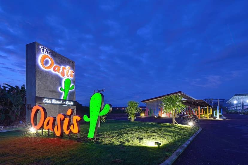 The Oasis Resort — building